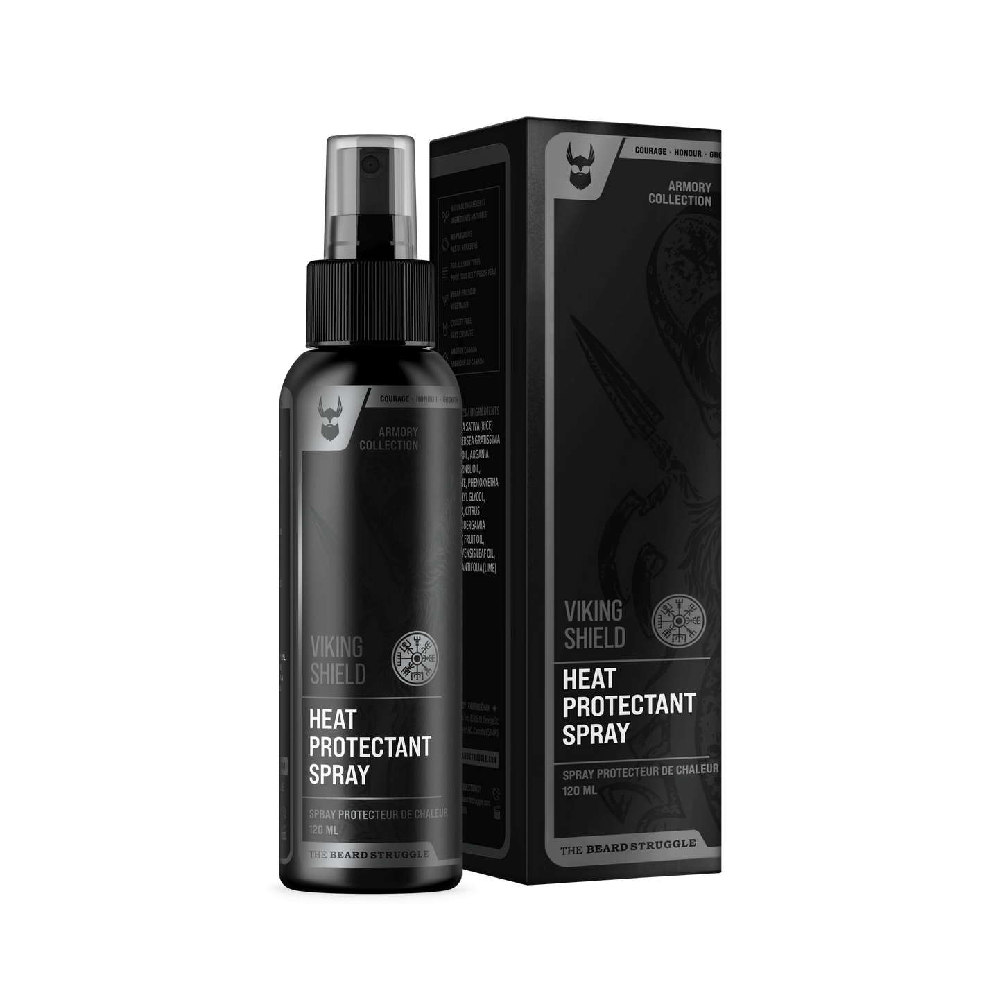 Varmebeskyttelsesspray